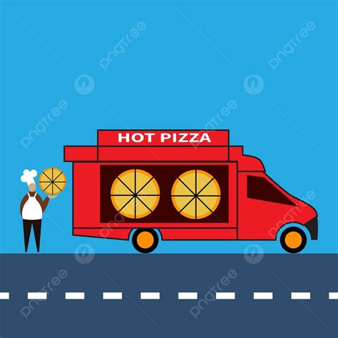 Pizza Delivery Van