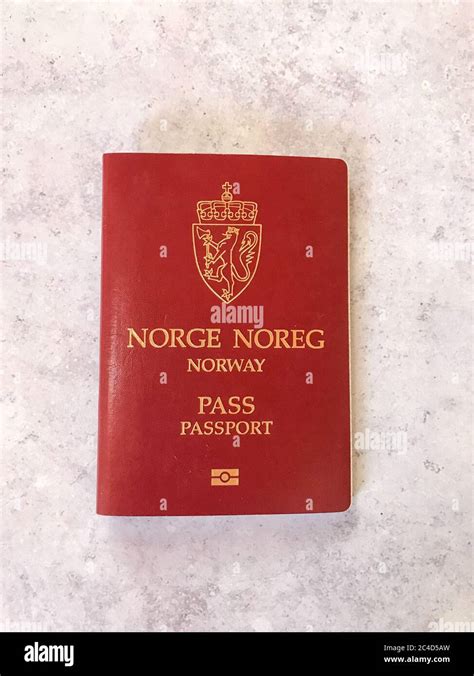 Norwegian passport hi-res stock photography and images - Alamy