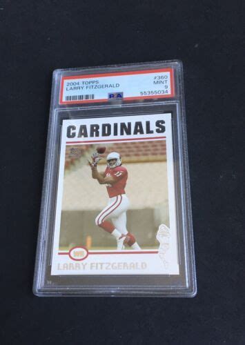 2004 Topps Larry Fitzgerald 360 PSA 9 MINT Rookie RC Future HoF