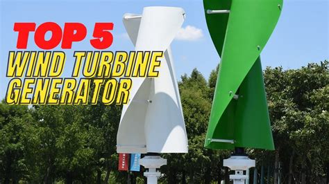 Powerful Safe Wind Turbine That Can Fight Fossil Halcium 50 Off