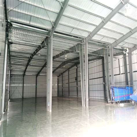 Prefab Metal Hangar Hall Light Prefabricated House Steel Structure