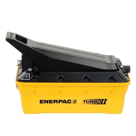 enerpac patgn turbo ii air hydraulic pump handfoot operated