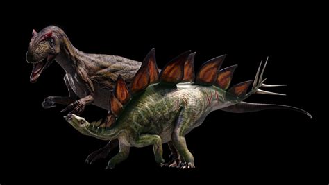 Allosaurus vs Stegosaurus by Benjee10 on DeviantArt