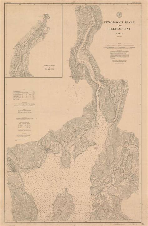 Penobscot River Map