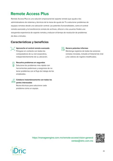 Guía de Soluciones ManageEngine 2020 PDF