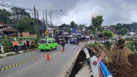 Area Wingwall Jembatan Cipamuruyan Lama Longsor Alik Mustakim Ppk