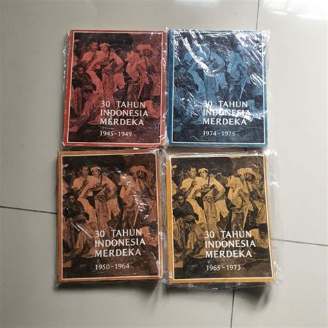 Jual Buku 30 Tahun Indonesia Merdeka 1945 Sd 1975 Lengkap Buku 1 Sd 4