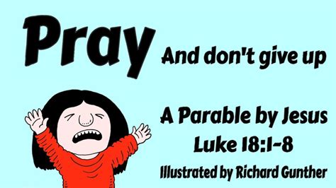 Parable Of The Widow And The Unjust Judge Storybook Luke