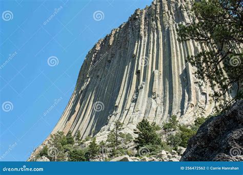 Devils Tower National Monument , Wyoming, USA Stock Photo - Image of ...