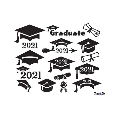 Graduation 2021 Svg Graduation Cap Svggraduation Svg Cut F Inspire