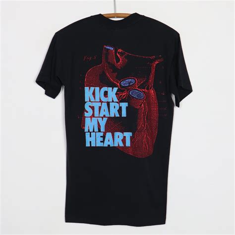 1989 Motley Crue Kickstart My Heart Shirt Wyco Vintage