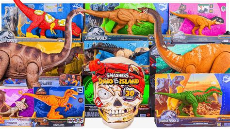 Unboxing Review Jurassic World Asmr Dinosaur Mystery Box Trex Pack