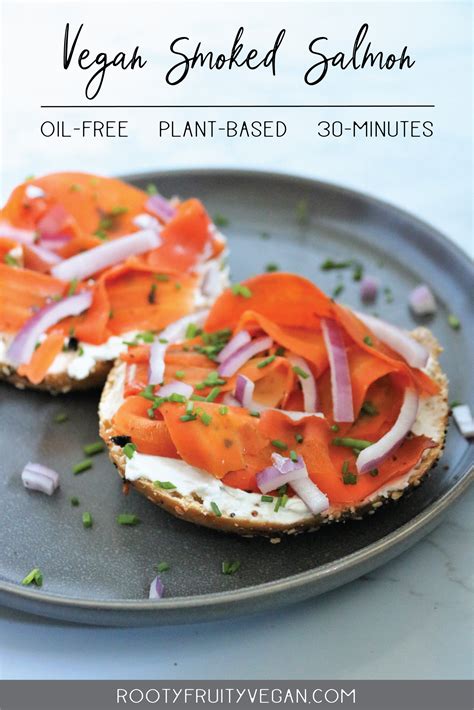 Vegan Smoked Salmon Lox - Rooty Fruity Vegan - Easy Vegan Recipes