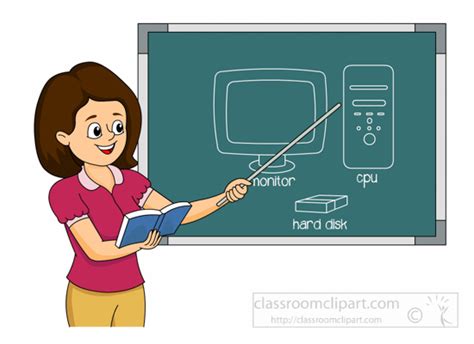 School Clipart - computer-teacher-reviewing-computer-parts-clipart ...