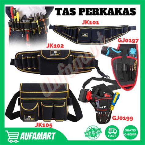 Jual Tas Pinggang Perkakas Wadah Alat Tukang Listrik Bengkel Proyek