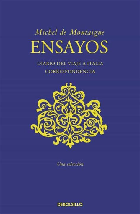 Ensayos Michel De Montaigne Comprar Libro 9788490622391