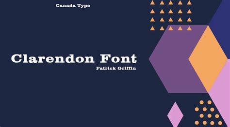 Clarendon Font | Free Fonts Vault