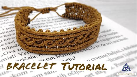 Macrame Bracelet Tutorial For Beginners YouTube