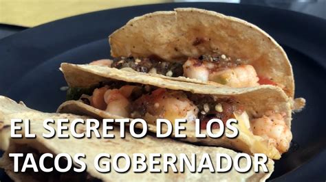 Como Hacer Tacos Gobernador De Camar N Tacos Tacosdepescado Taco