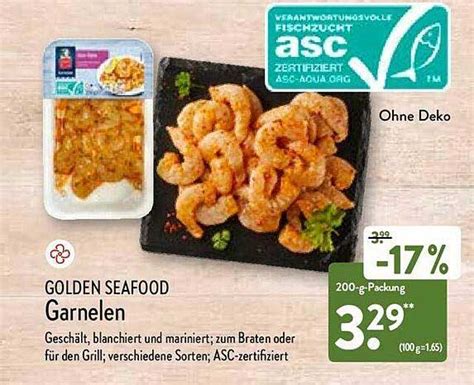 Golden Seafood Garnelen Angebot Bei Aldi Nord Prospekte De