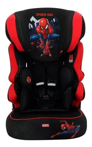 Cadeirinha P Auto Team Tex Marvel Beline Luxe Homem Aranha