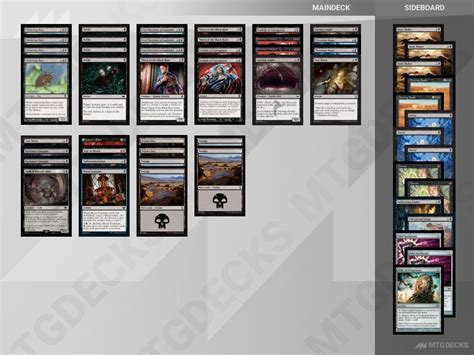 Pauper Mono Black Control Deck By Sorceress Queen Mtg Decks