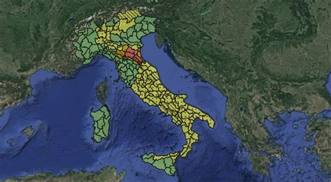 Maltempo Allerta Meteo Rossa Arancione E Gialla 10 Maggio In Quasi