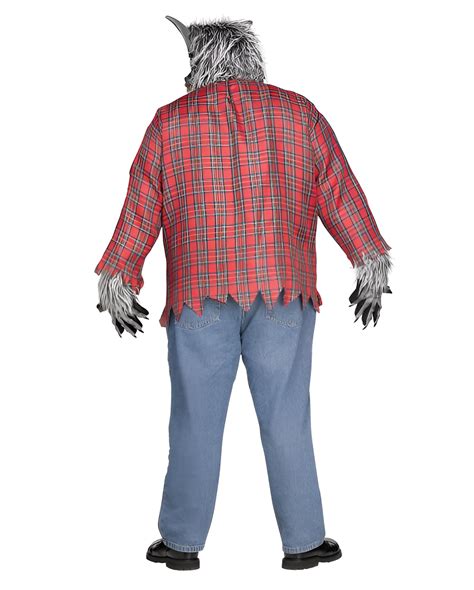 Werewolf Costume Grey Plus Size Halloween Costume Horror