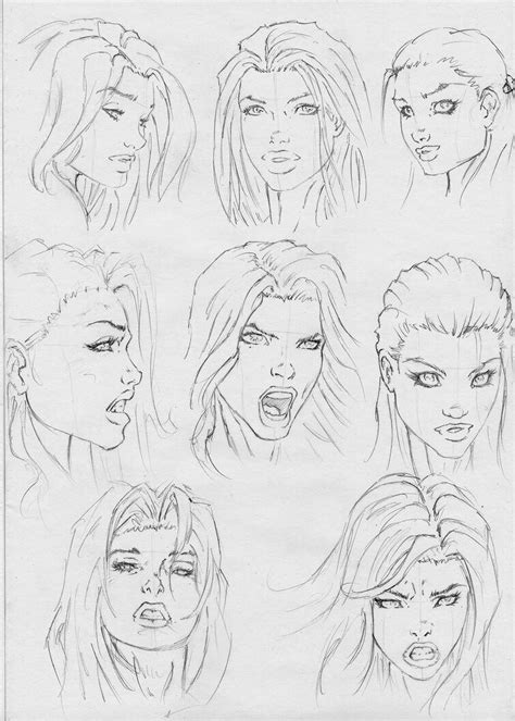 How To Draw Comic Book Characters Faces – Warehouse of Ideas