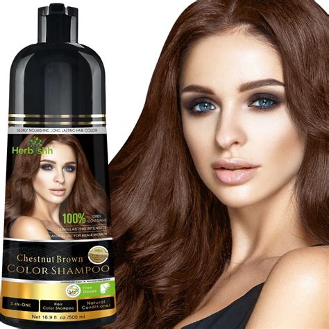 Hair Color Shampoo For Gray Hair Magic Hair Dye Shampoo Colors Hair In Minutes