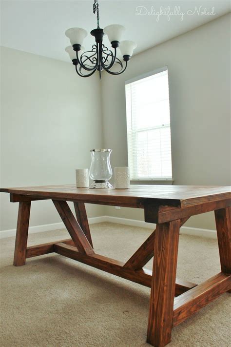 Ana White Farmhouse Table Bench Plans