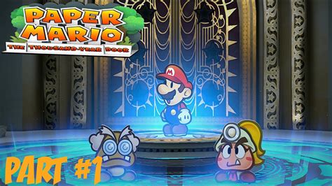 Paper Mario The Thousand Year Door Part 1 Prologue Rogueport Sewers Plane Curse Youtube