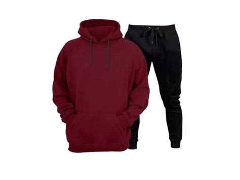 Conjunto De Moletom Abrigo Blusa De Frio Cal A De Moletom Masculino E