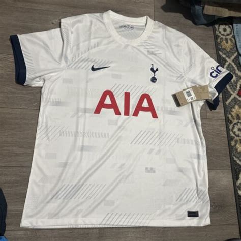 New XXL Nike Tottenham Hotspur Home Soccer Jersey 2023 24 White DX2702