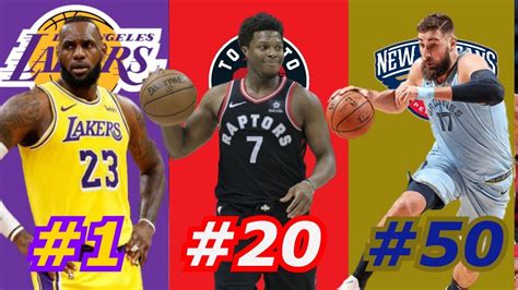 My Top 50 Nba Players Of The 2021 22 Season │way Too Early Predictions