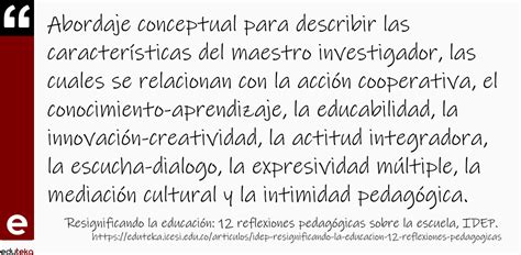 Resignificando la educación 12 reflexiones pedagógicas sobre la escuela