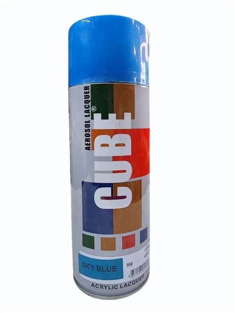 Sky Blue Cube Acrylic Aerosol Lacquer Spray Paint Ml At Rs