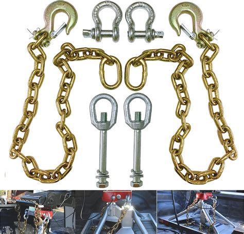 Amazon VICOVITER Trailer Ultimate Connection Safety Chains 5th