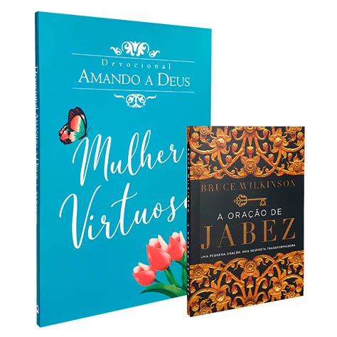 Kit Devocional Amando A Deus Virtuosa Oração De Jabez