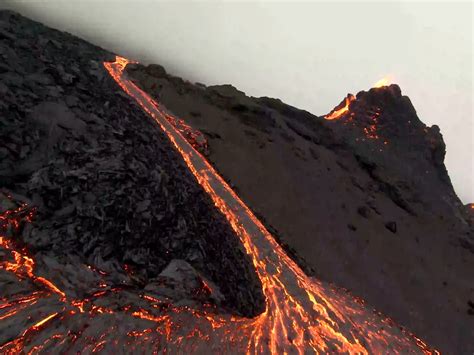 Islanda Le Immagini Dell Eruzione Del Vulcano Fagradalsfjall Riprese