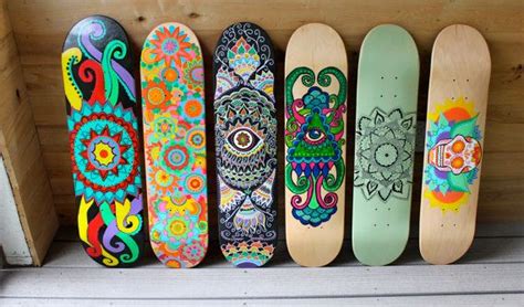 Skateboard Designs To Paint