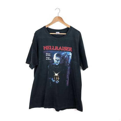 Vintage A45 90s Hellraiser T Shirt Demon To Some Angel To Others He