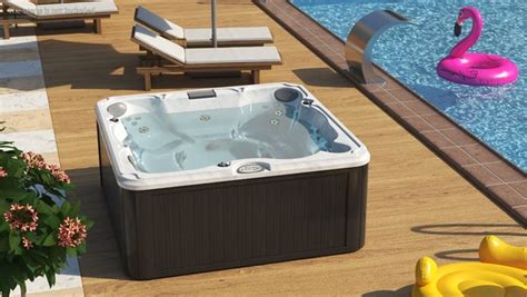 JACUZZI J Hot Tub Grey With Water D Model TurboSquid