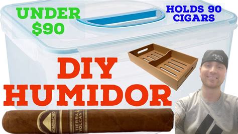 DIY HUMIDOR Setup Easy Simple Professional YouTube