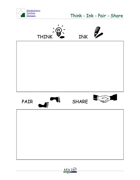 ️Think Pair Share Worksheet Template Free Download| Gambr.co