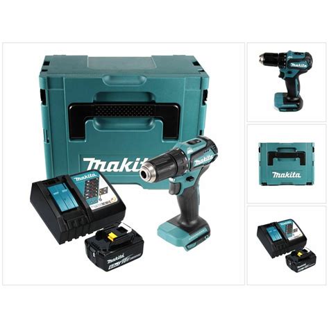 Makita Makita DDF 483 RG1J Perceuse Visseuse Sans Fil 18 V 40 Nm