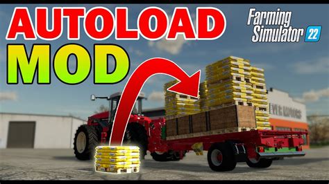 FARMING SIMULATOR 22 MOD AutoLoader Carga Palets automáticamente