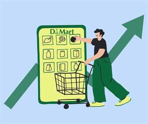 A Man Pushing A Shopping Cart Next To A Chart