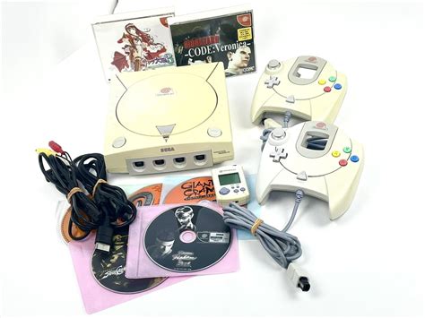 Dreamcast Console Hkt Controllers Games Bundle Sega Ntsc J Game