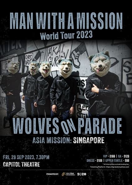 MAN WITH A MISSION World Tour 2023 Singapore | Concert